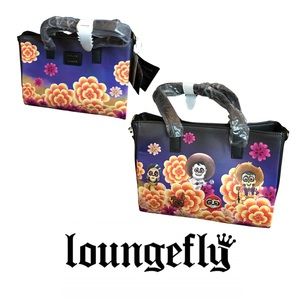 Pixar Loungefly Women’s Coco Floral Satchel